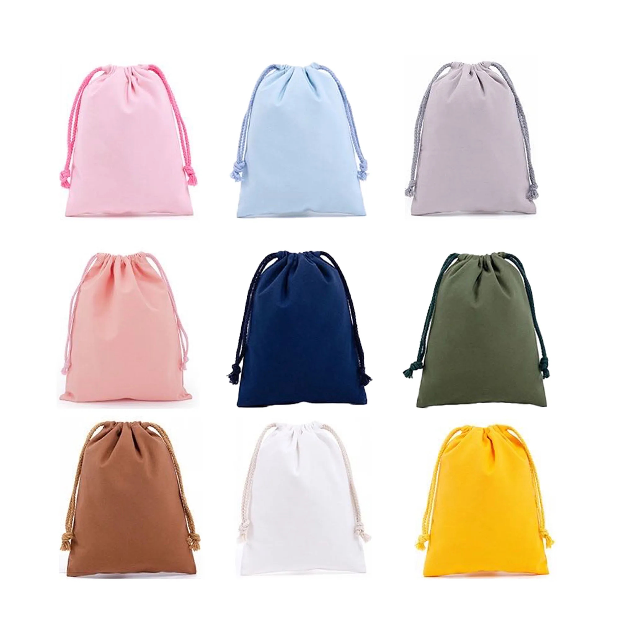 Liberty Bag Cotton Drawstring Backpack 4