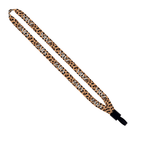 1/2" Dye-Sublimation Lanyard with Non-Swivel Plastic Hook 8