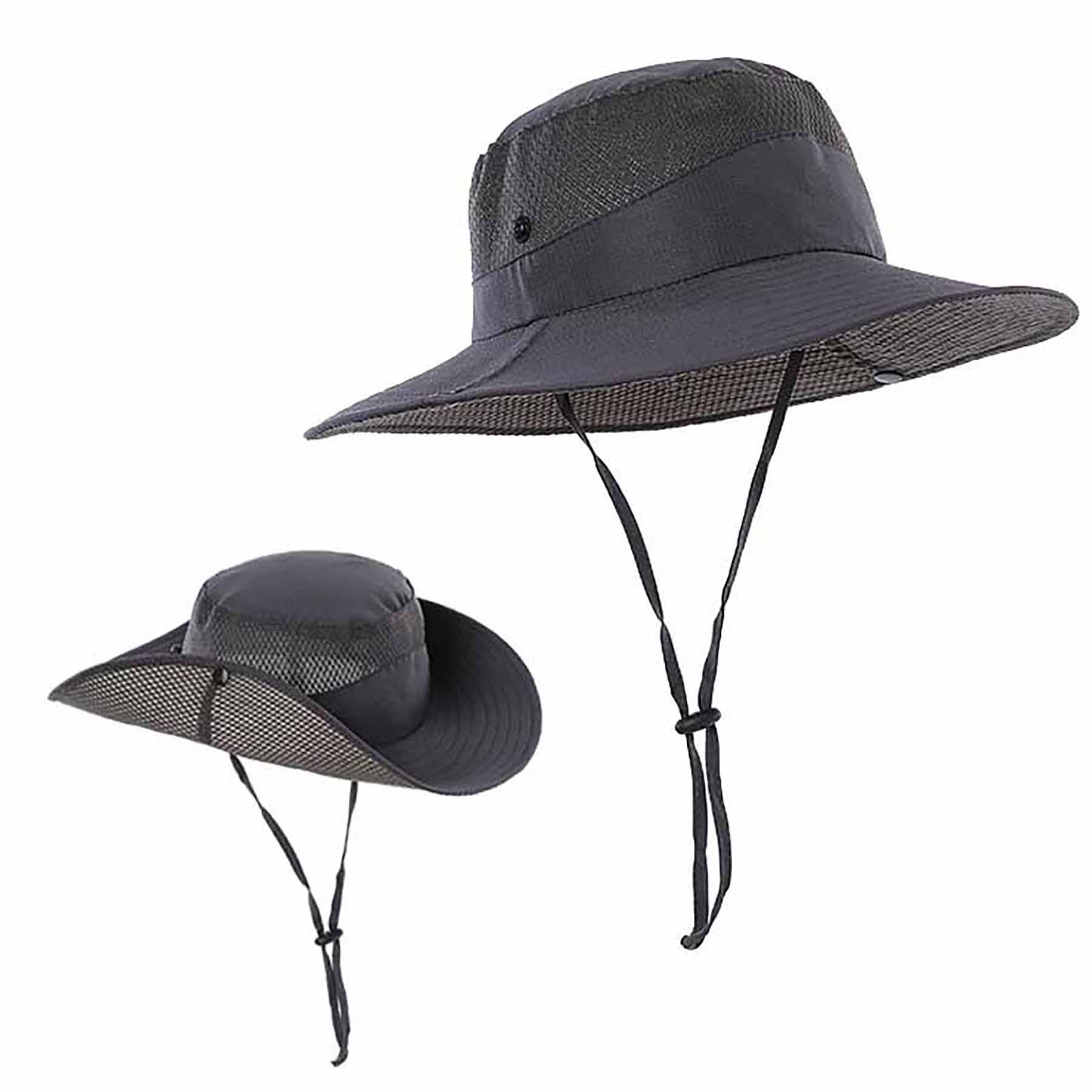 Sun Protection Mesh Boonie Bucket Hat 5