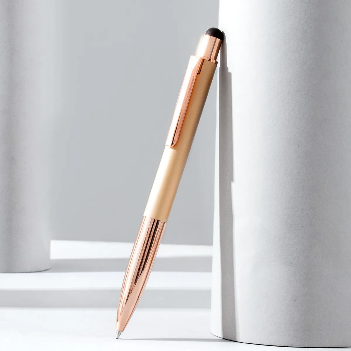 Baltic Softy Rose Gold Pen With Stylus 7