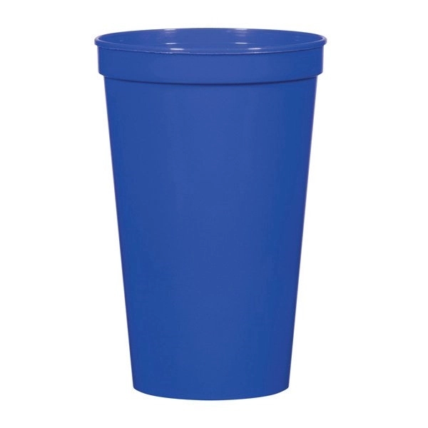 22 Oz Reusable Plastic Stadium Cups 8