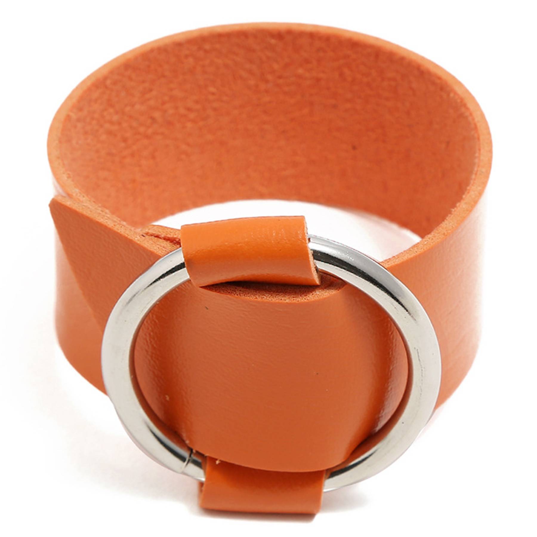 PU Simple punk trend hoop bracelet 9