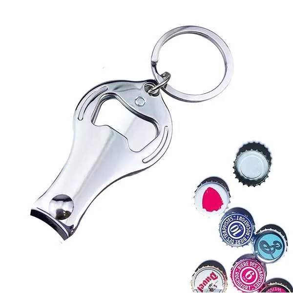 Key Chains Nail Clipper CutterBottle Opener 4