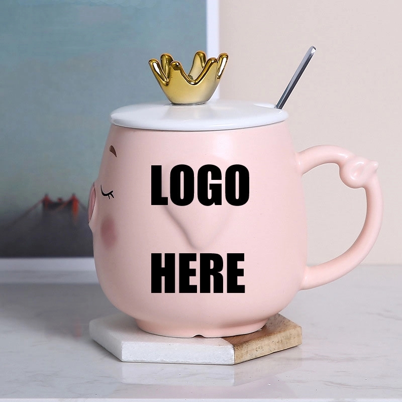 Custom 13 OZ Funny Novelty Pig Coffee Mug 2