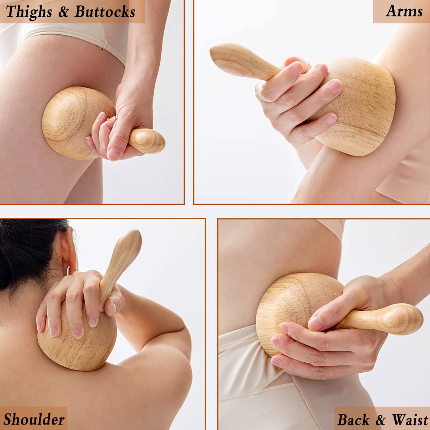 Soothing Body Sculpting Wooden Massage Tool 1