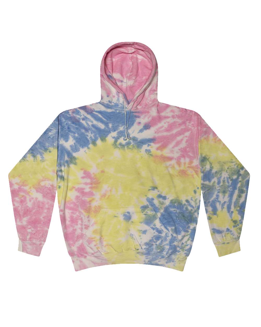 Youth Tie-Dyed Hooded Sweatshirt - 8777Y 61