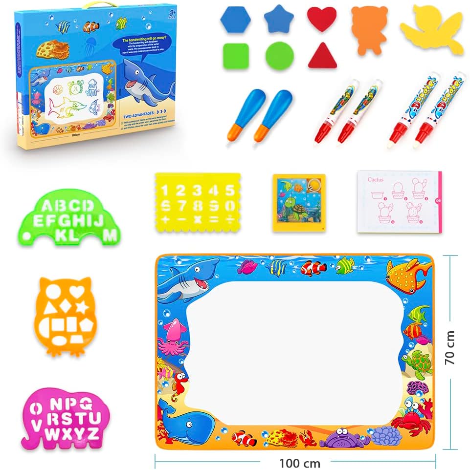 Kids Painting Writing Color Doodle Drawing Mat 3