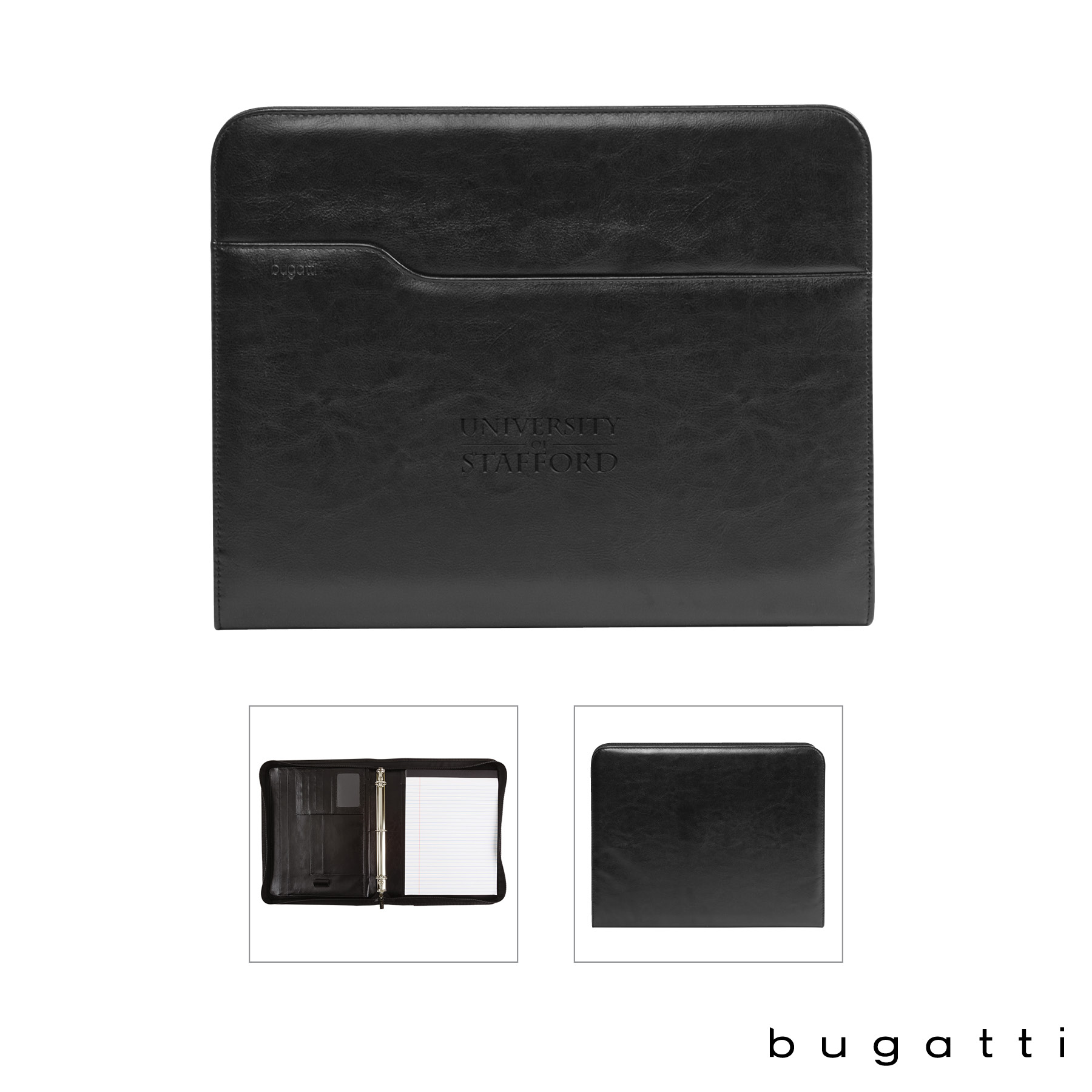 Bugatti 3-Ring Binder Padfolio 4