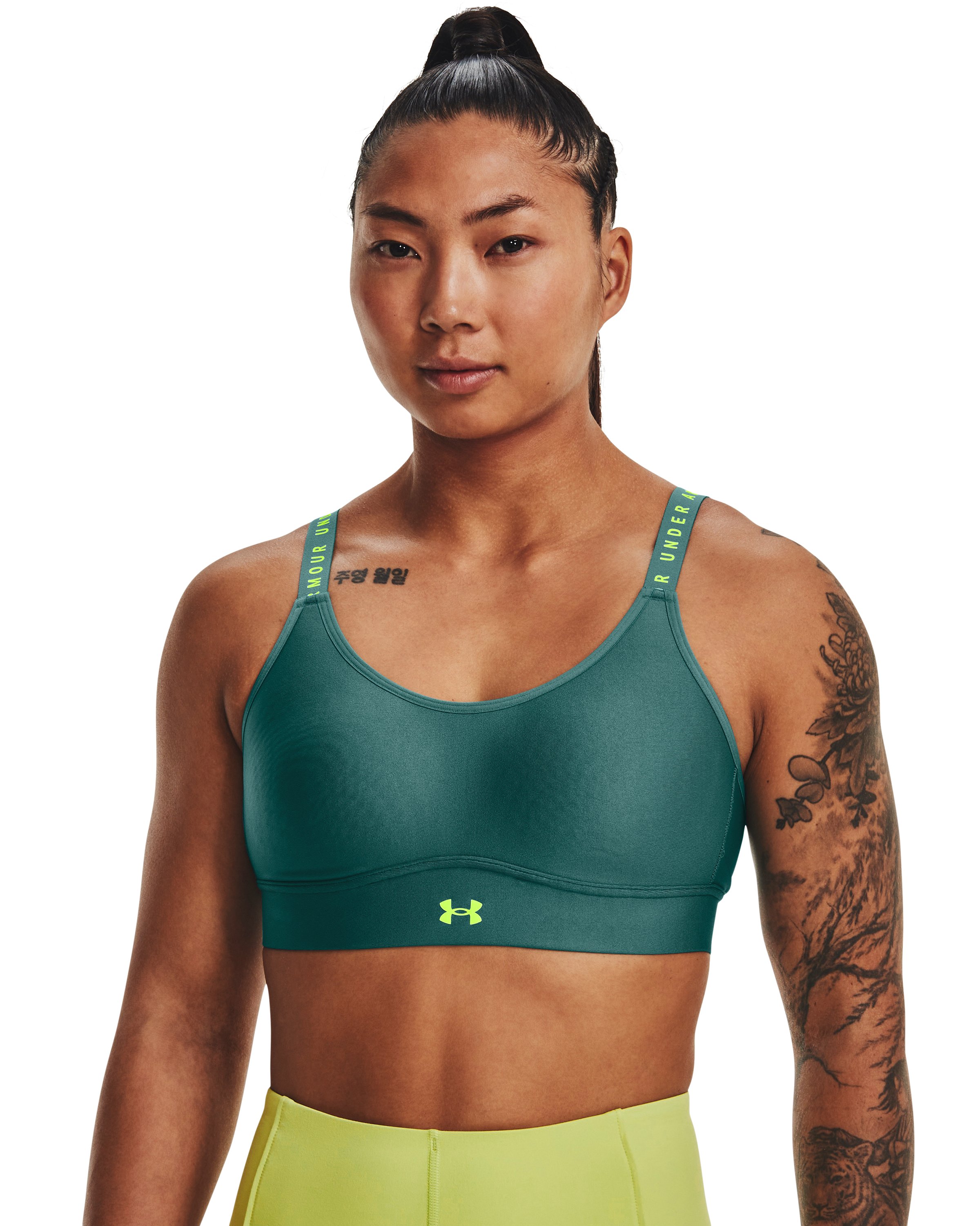 UA Infinity Mid Covered Women's Sports Bra 13