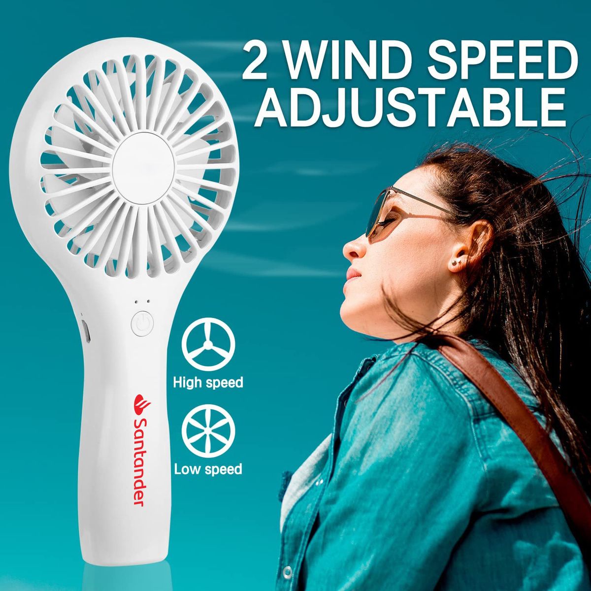 Handheld Mini Fan - USB Rechargeable 1