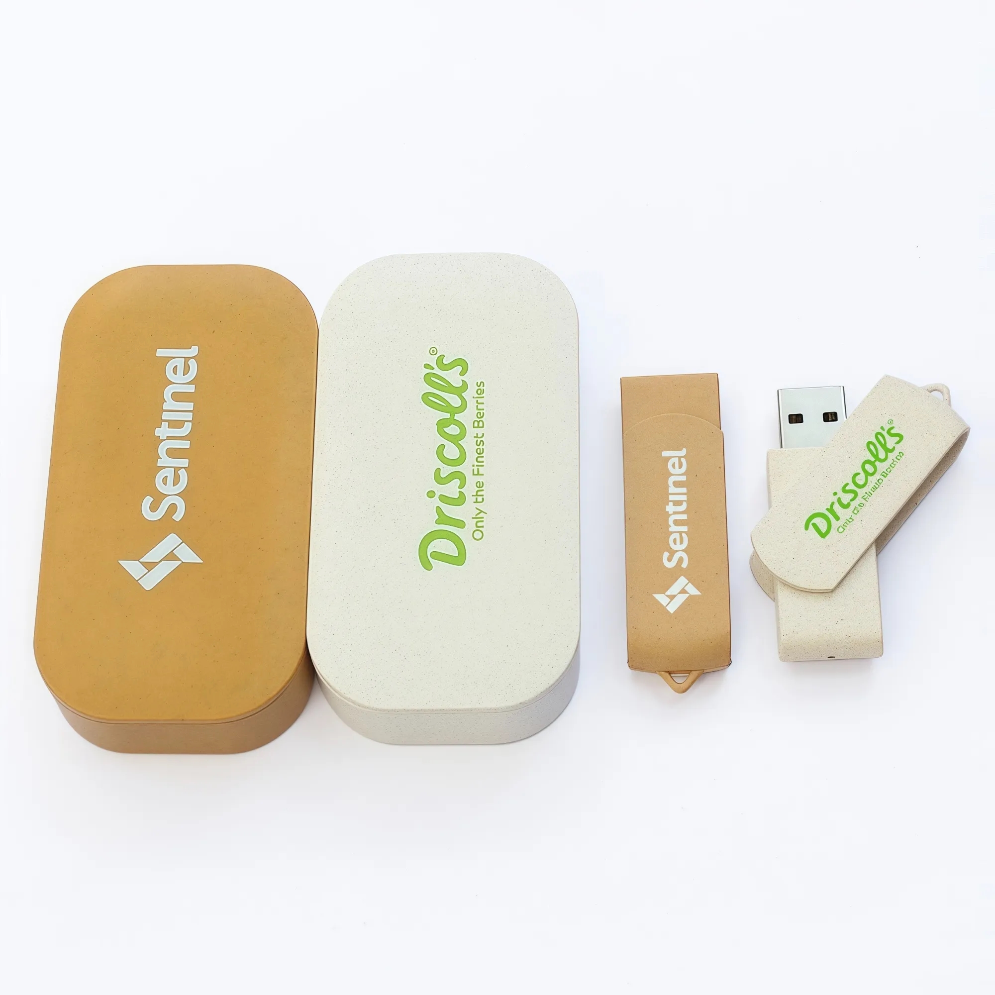 Wheat Straw USB Flash Drive with Case 10