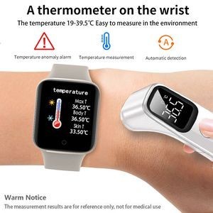 Thermometer Tracker Smart Watch Fitness Bracelet 3