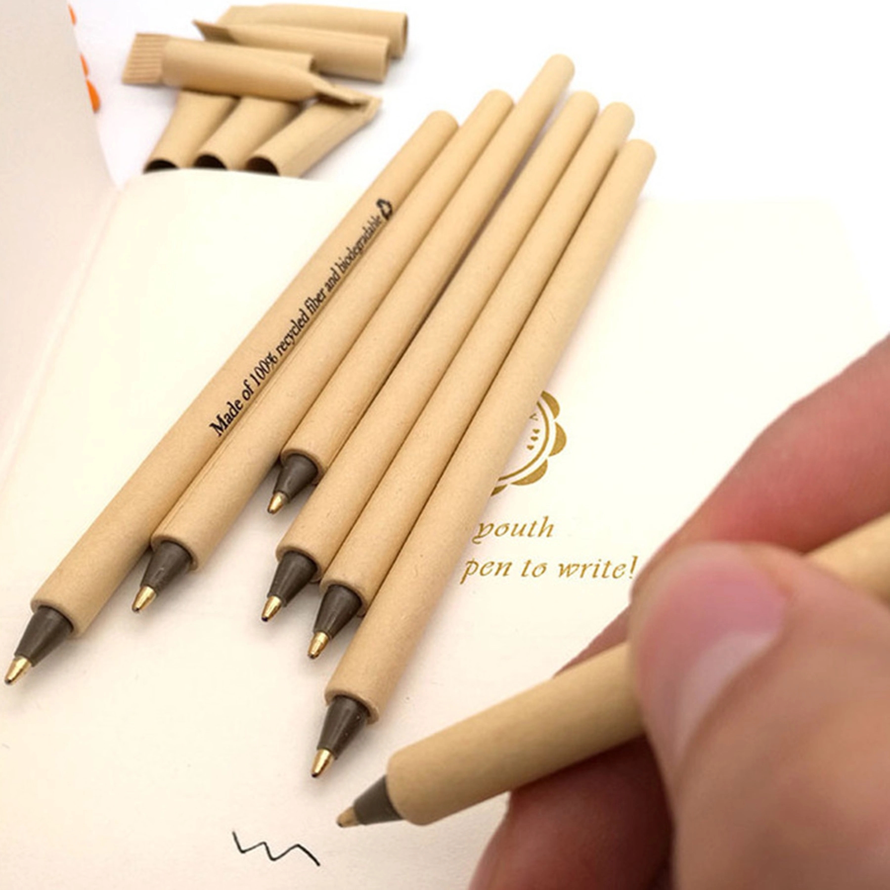 Paper Barrel Pen 2
