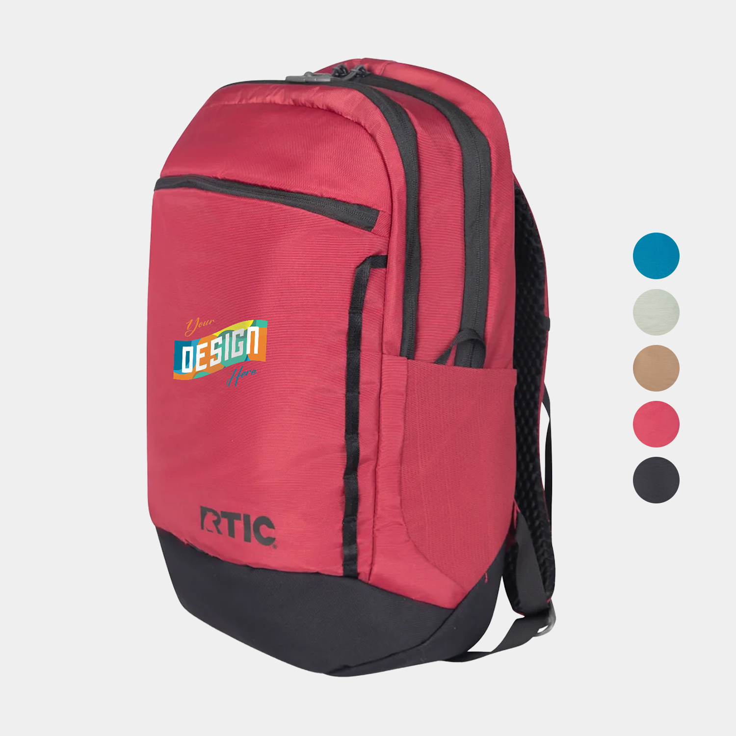20L RTIC® Road Trip Water-Resistant Laptop Backpack (11" x 20" x 8") 1