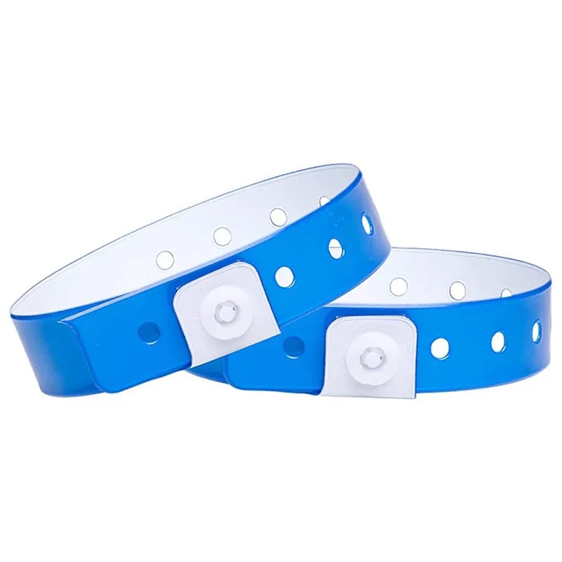 PVC Event Wristband with Adjustable Holes 10
