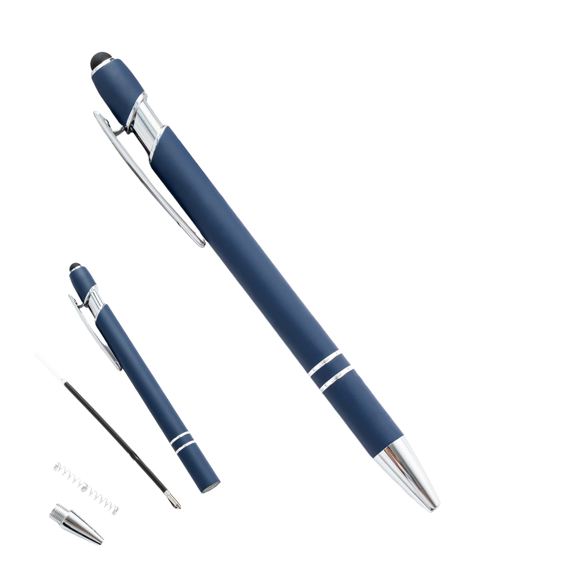 Premium Soft-Touch Aluminum Pen with Stylus 7