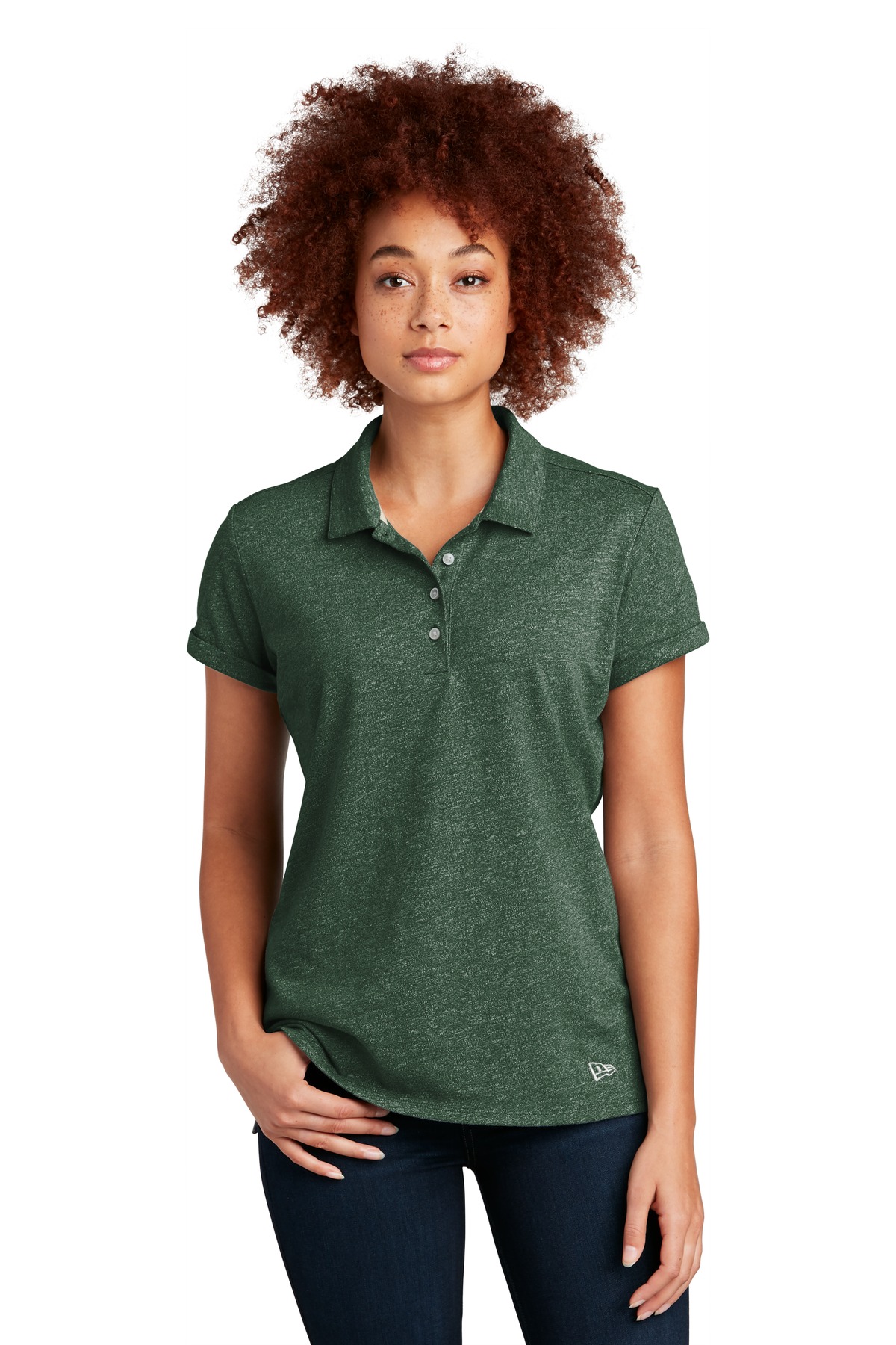 New Era Women's Slub Twist Polo LNEA301 25