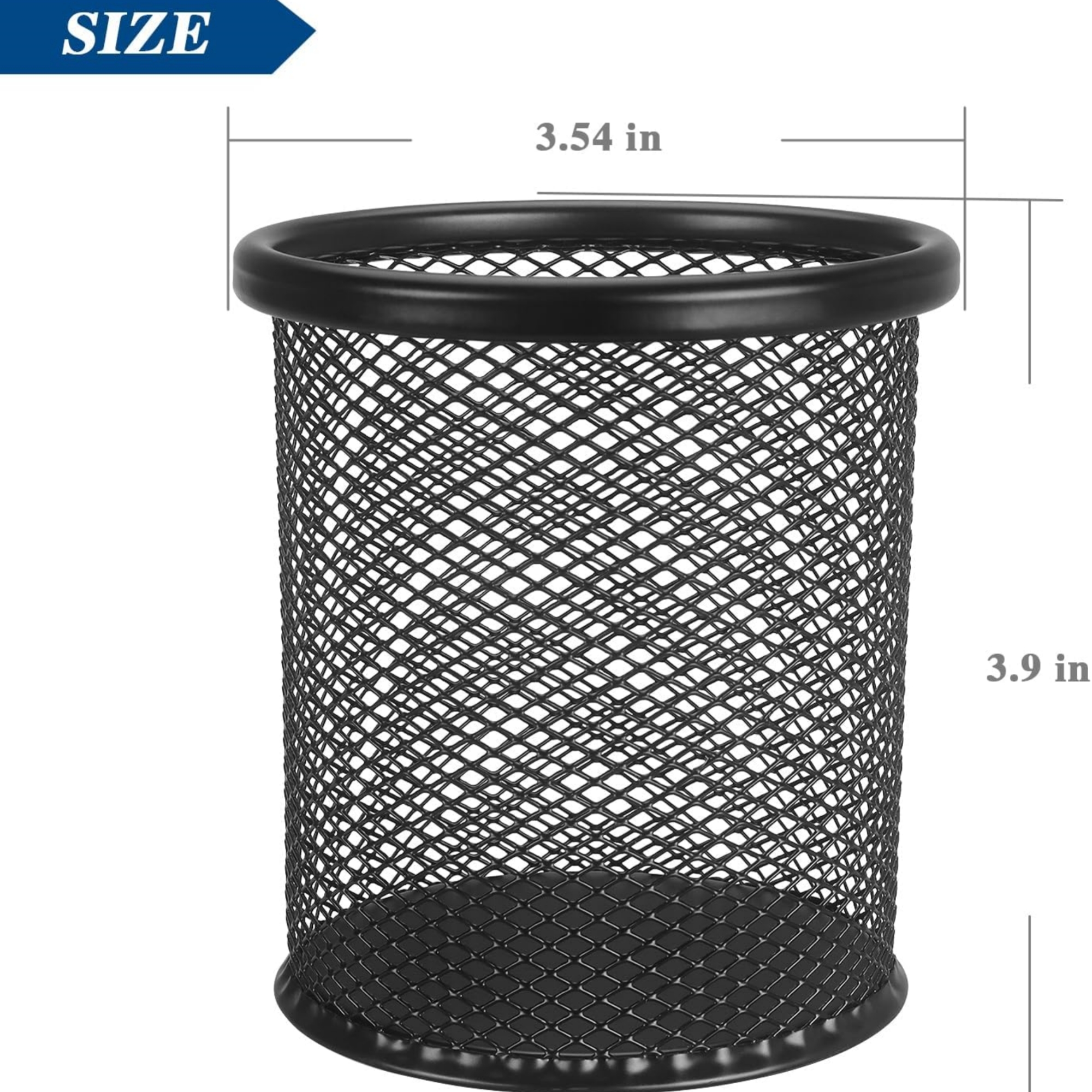 Wire Mesh Pen Holder 4