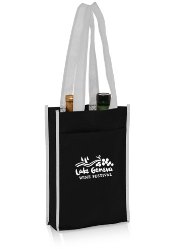 Two Bottle Non-Woven Wine Bags 3