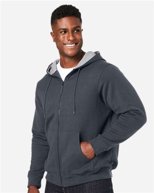 Unisex Tall ClimaBloc™ Lined Heavyweight Hooded Sweatshirt - M711T, custom hoodie or sweatshirt with logo imprint 23