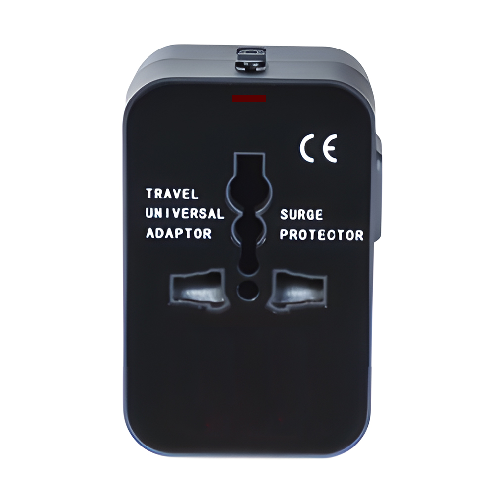 Universal Travel Adapter With Surge Protector 2