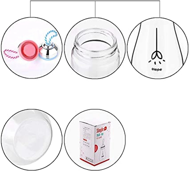 Bulb Shaped Glass Water Bottles, custom glassware with logo imprint 2