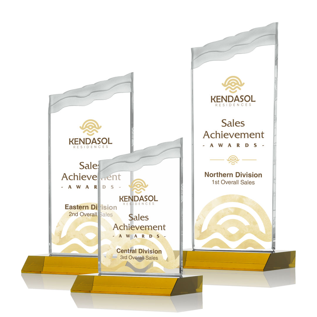 Oakwood VividPrint™ Award - Amber 9