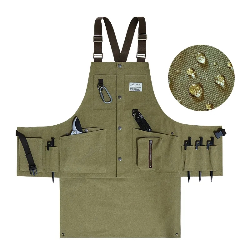 Heavy Duty Canvas Electrician Apron 4