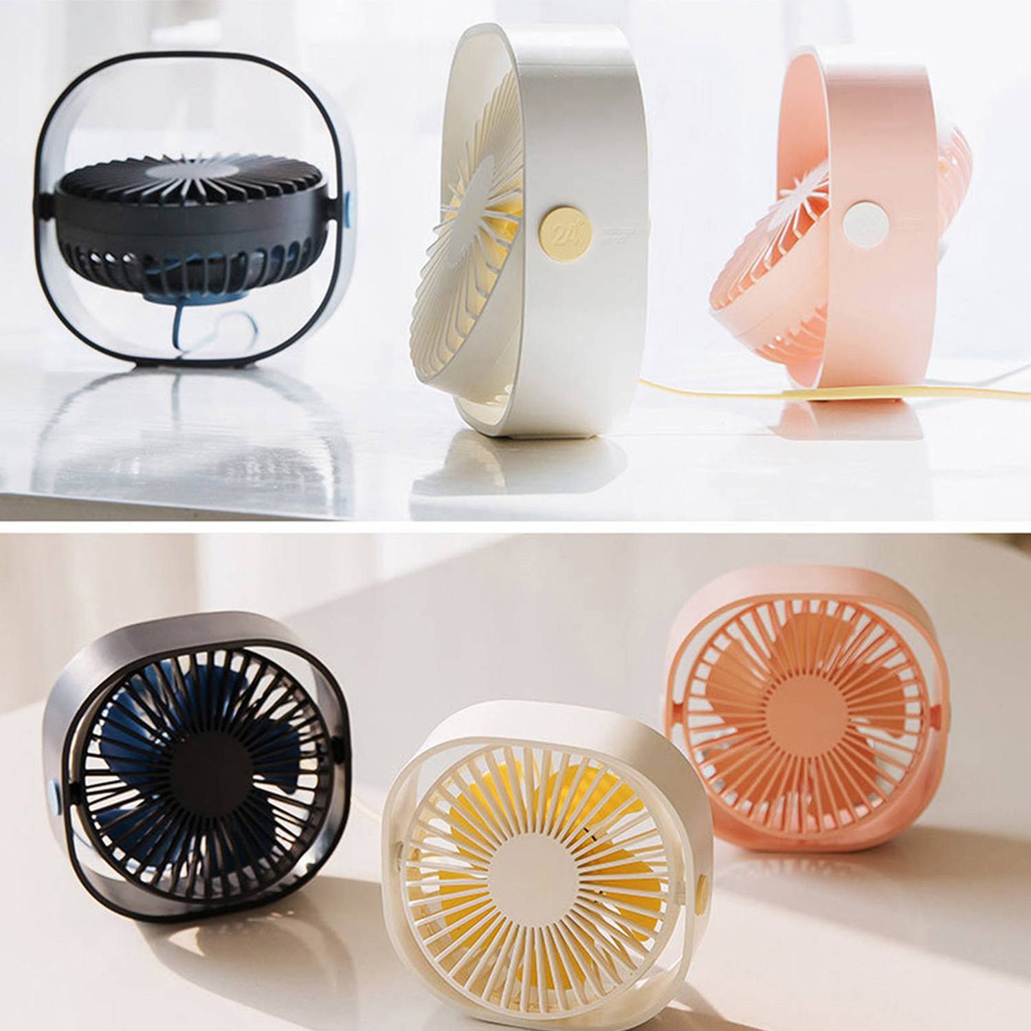 Small USB Desk Fan 3