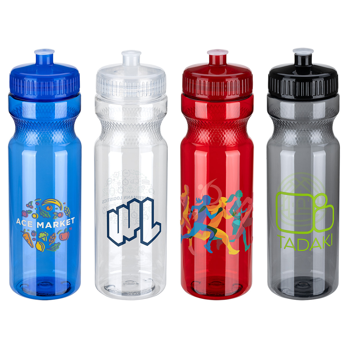 Prologue 28 oz PET Sports Bottle with Push-Pull Lid 2