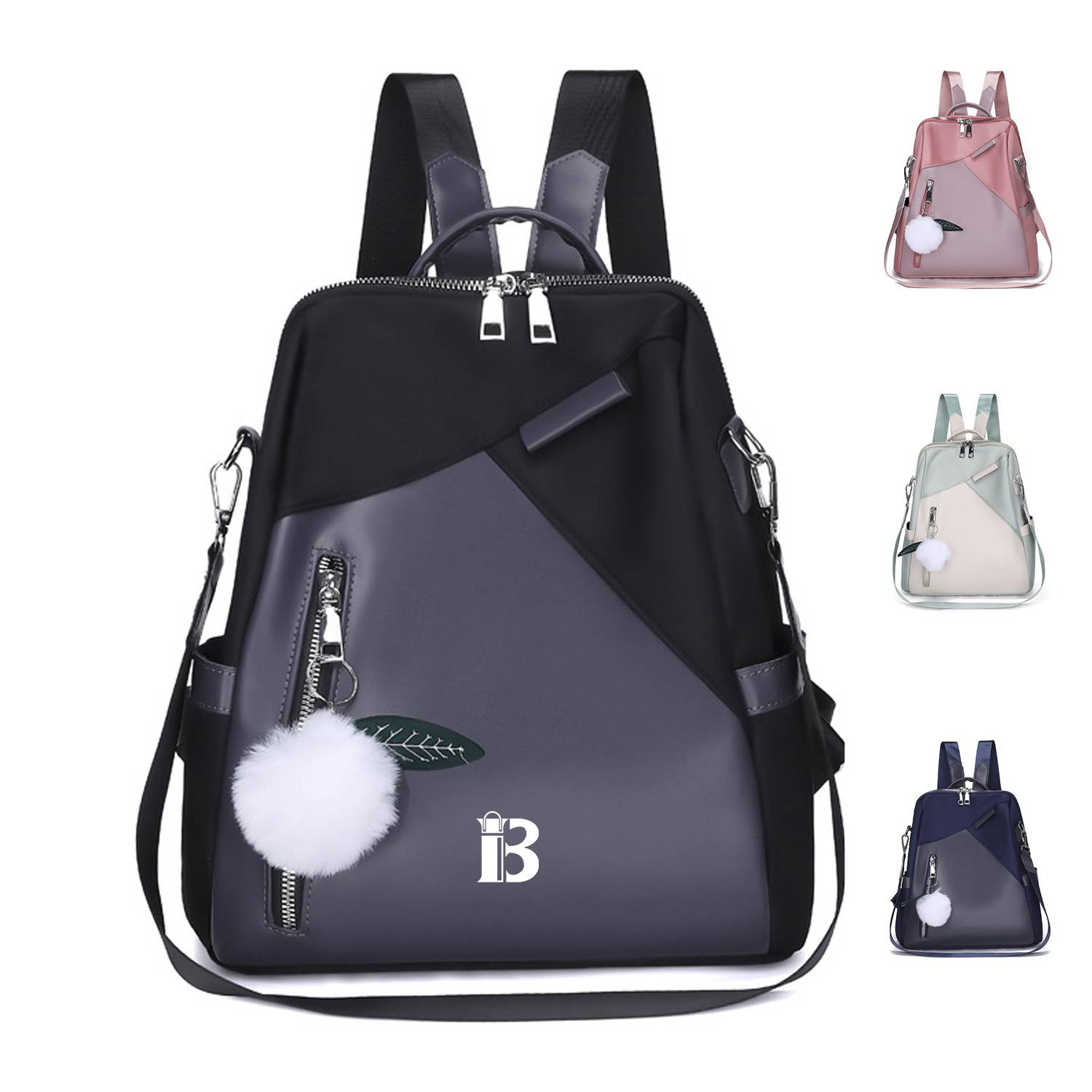 Oxford street fashion casual backpack for women 2