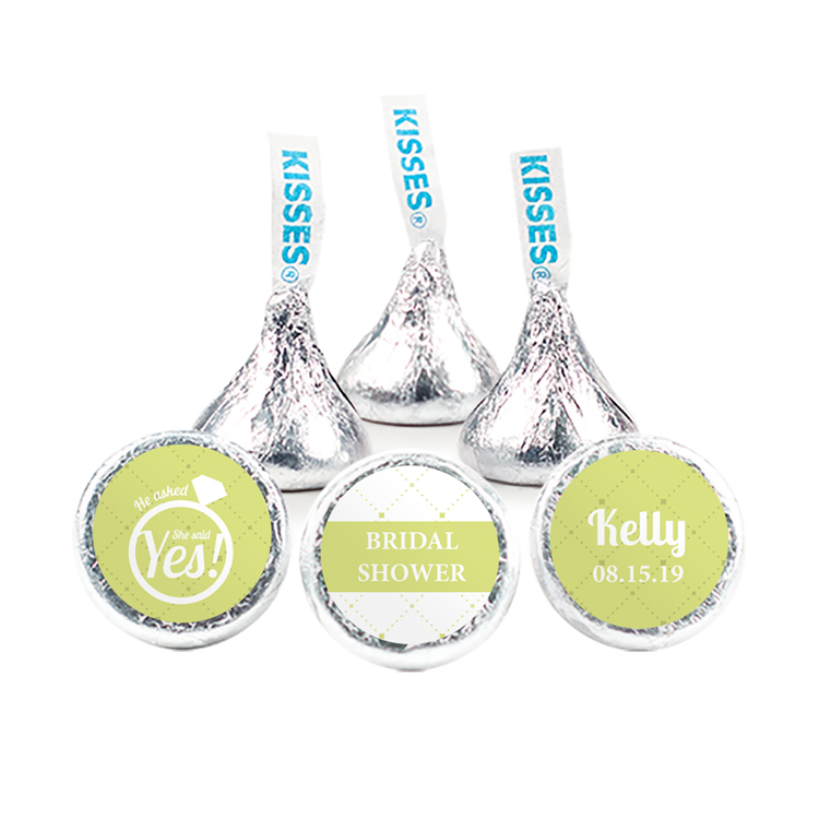 Wedding Photo Design - Hershey's Kisses w/ Full Color Label 10