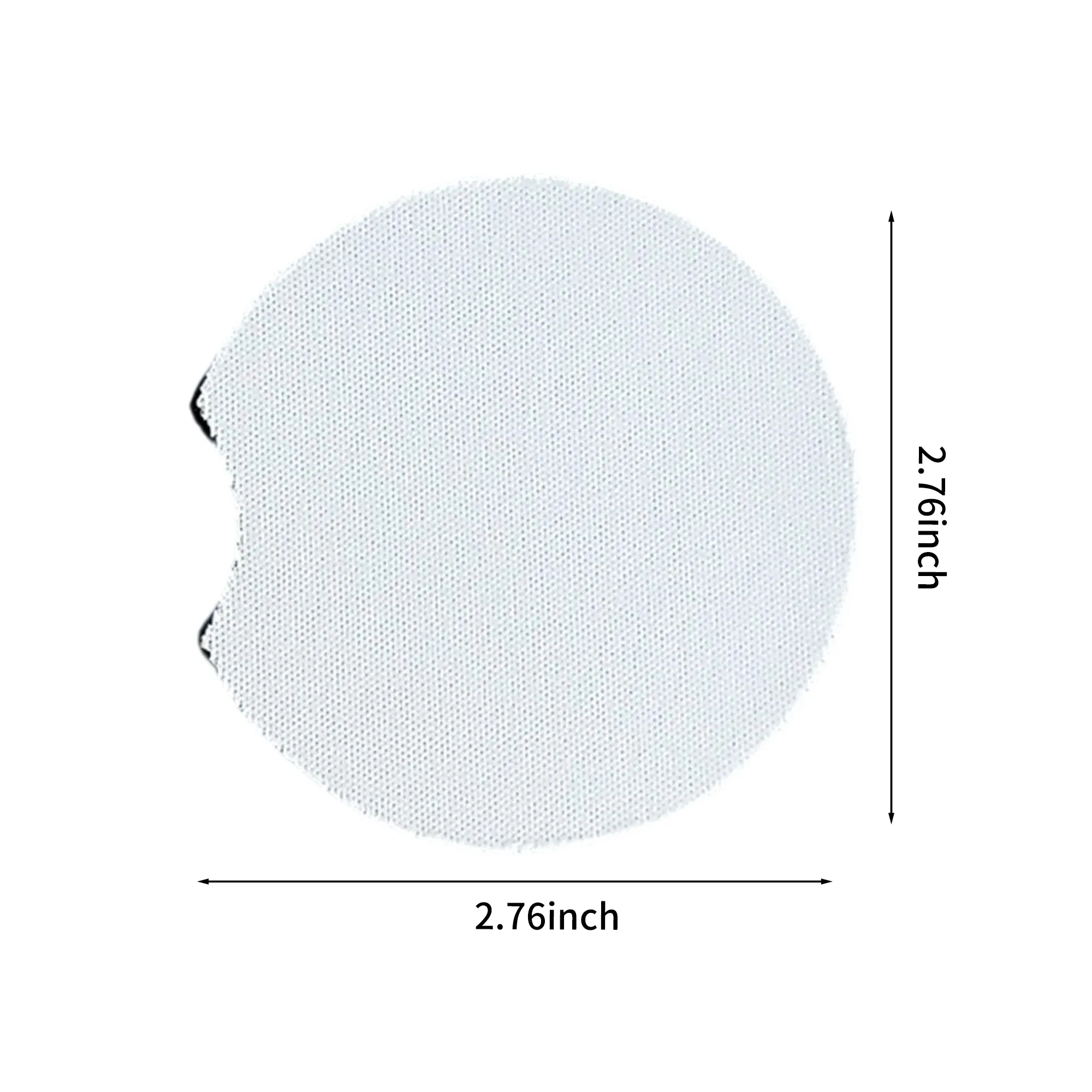 Customizable Chloroprene Rubber Coasters for Sublimation 3