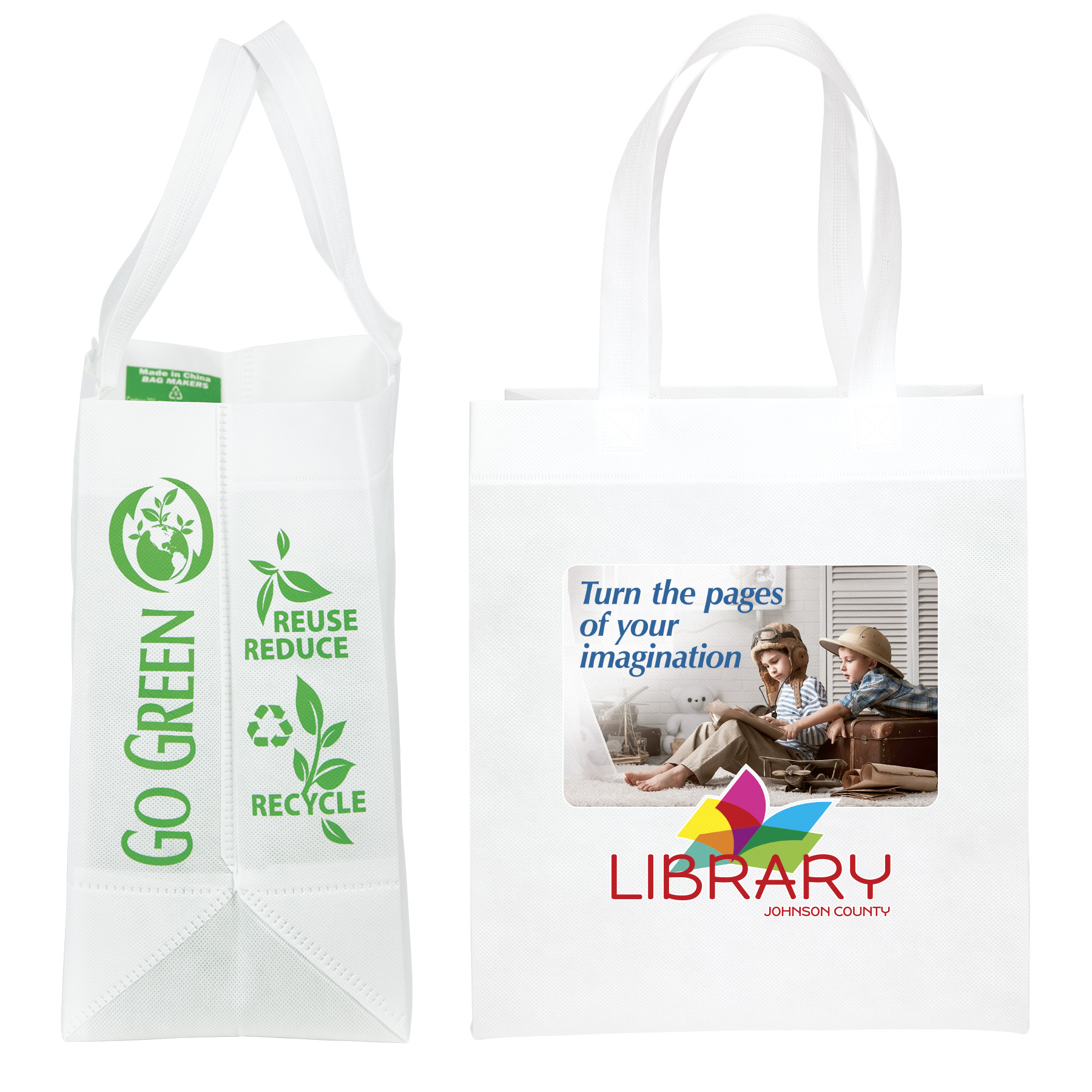 Economy - Non-Woven Tote - ColorVista 2
