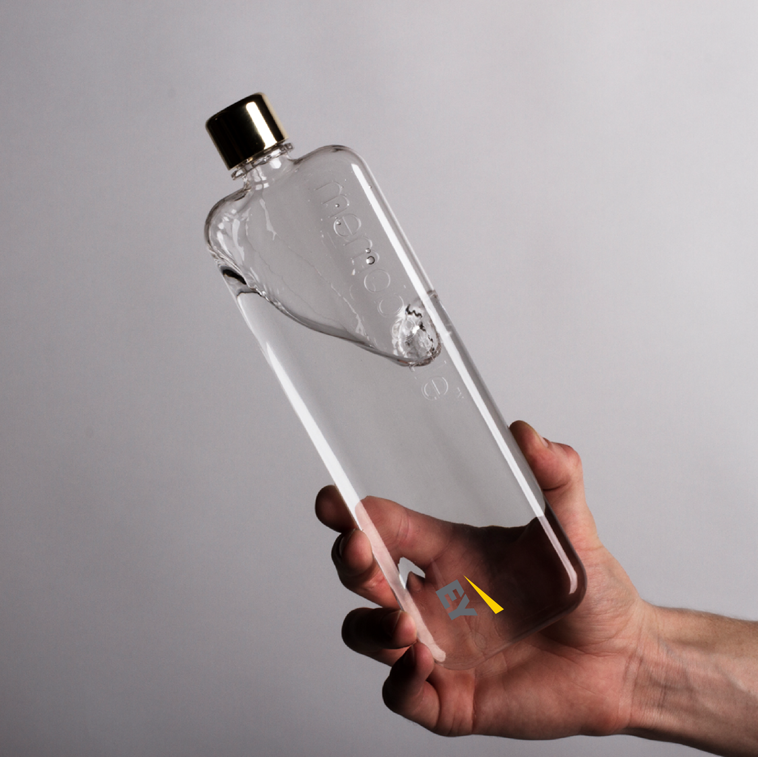 Slim Memobottle - Elegant, reusable, flat water bottle 3