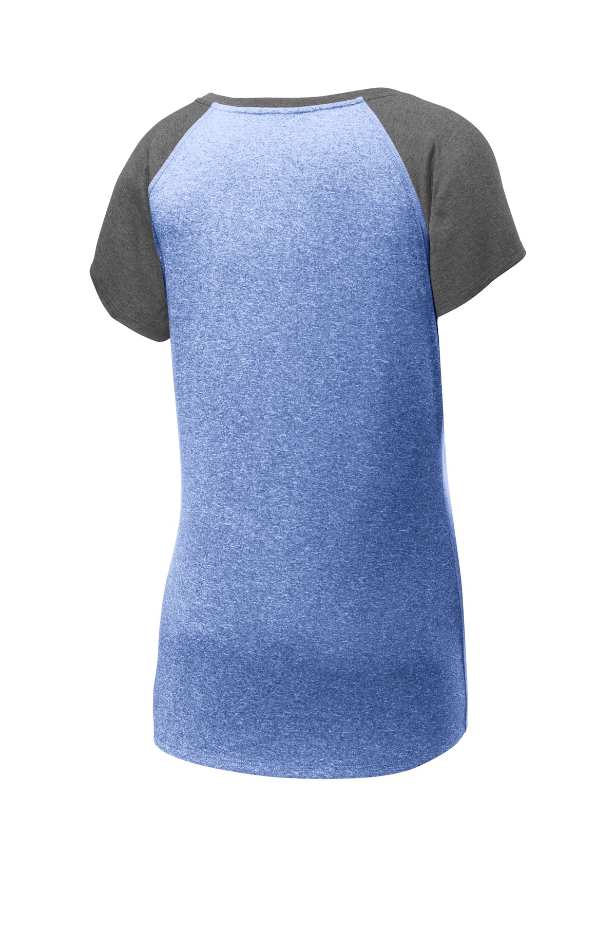 Sport-Tek Women's Heather-On-Heather Contender Scoop Neck Tee. LST362 42