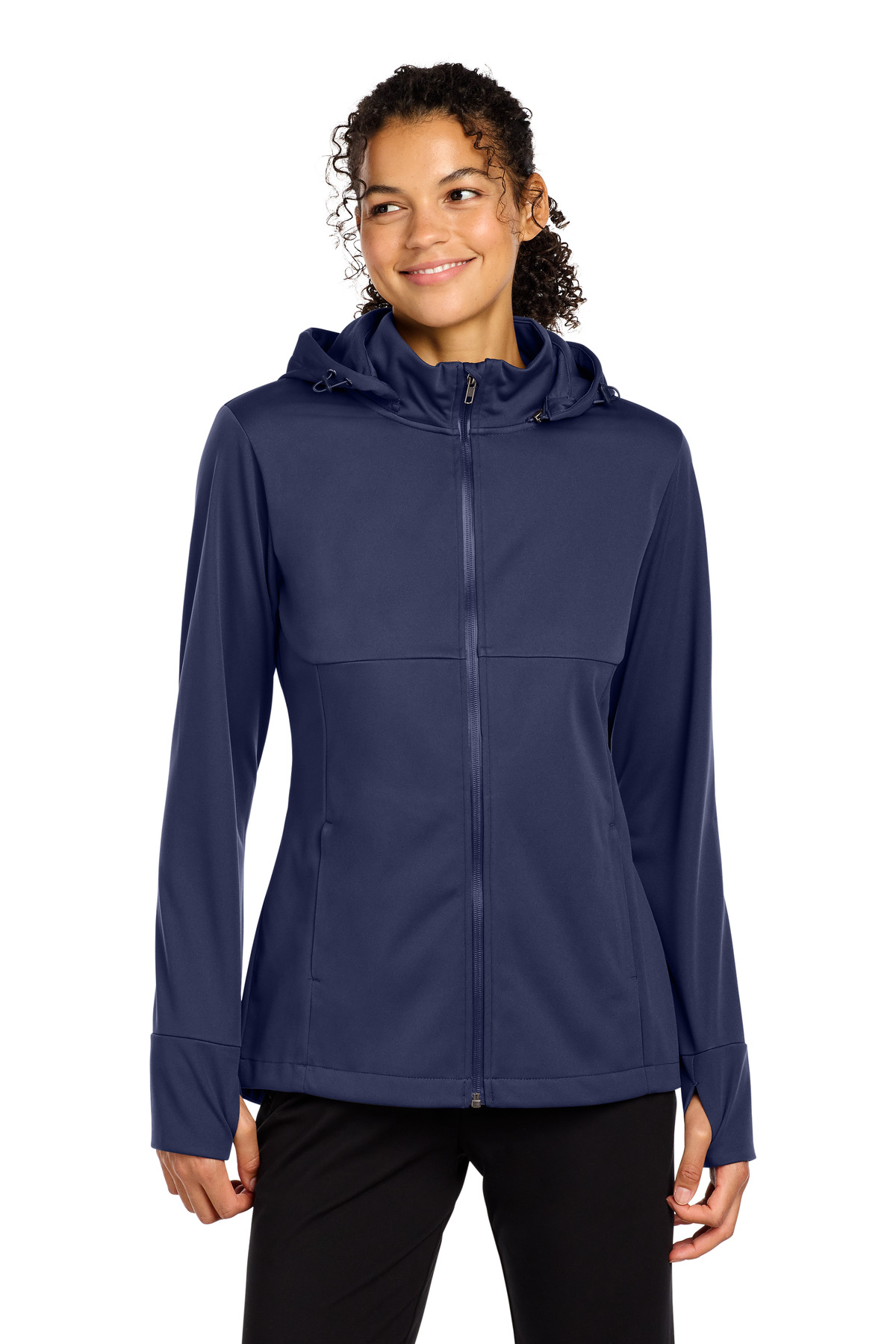 Sport-Tek Women's Hooded Soft Shell Jacket LST980 10