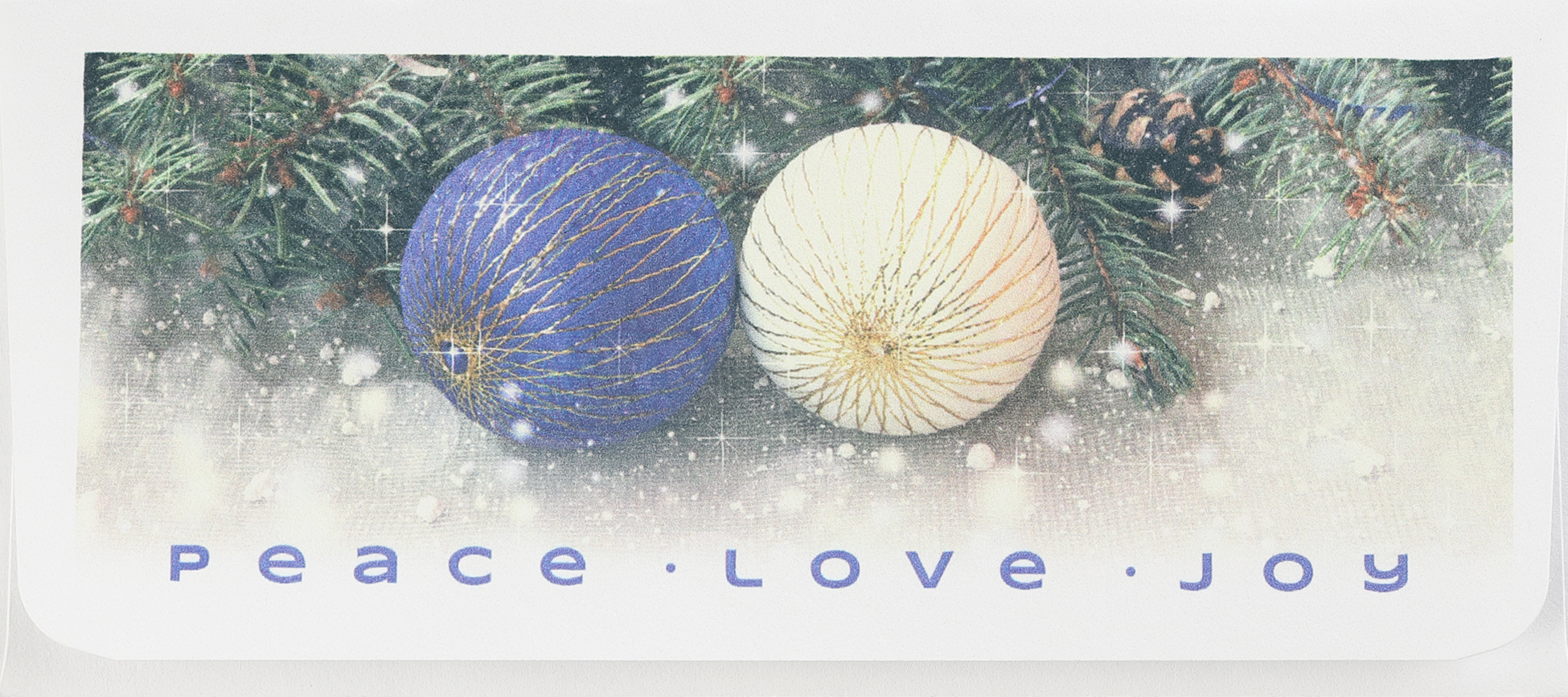Pine Ornament Currency Envelope (Christmas Ornaments) 2