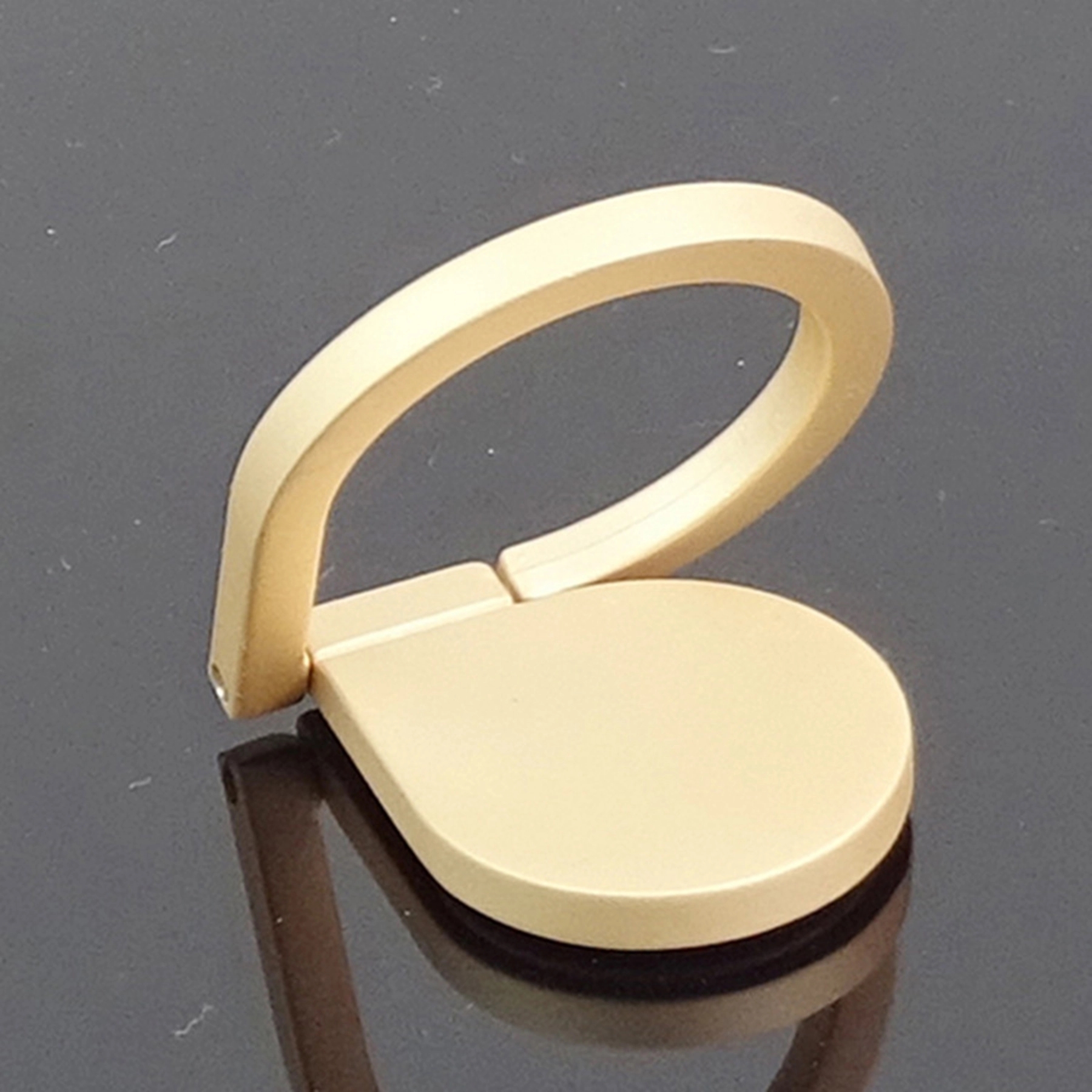 Cell Phone Ring Holder Stand with Polished Metal 4
