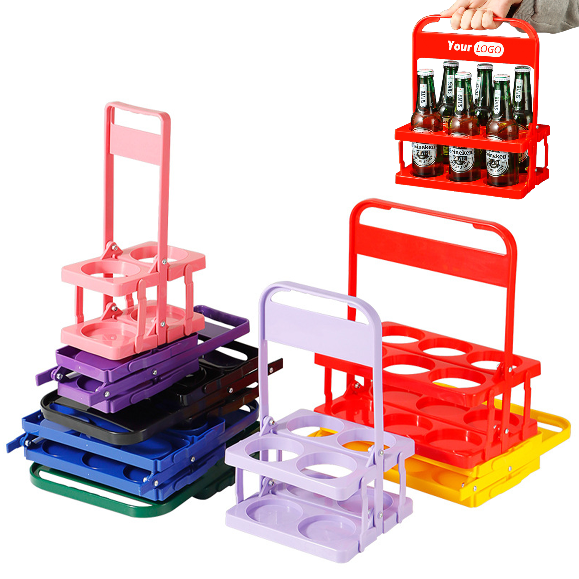 Foldable Beverage Storage Rack MOQ10 2