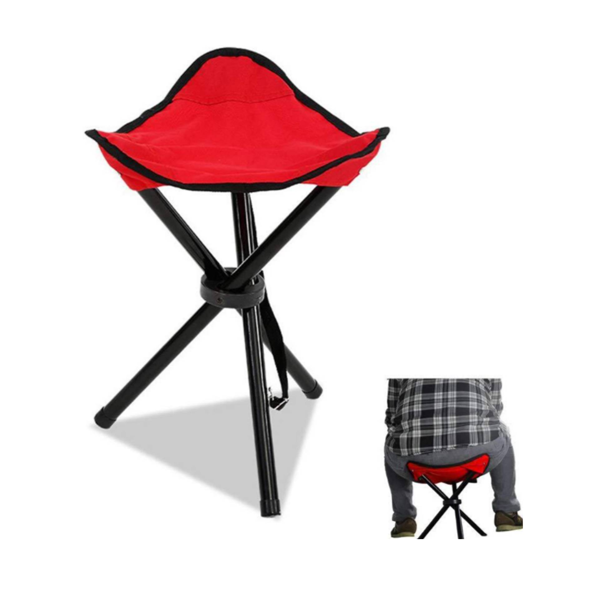 Portable Folding Mini Triangle Stool 4