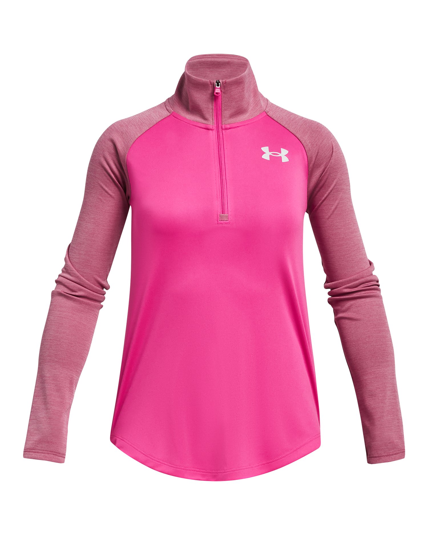 UA Tech Graphic Girls'  Zip 4