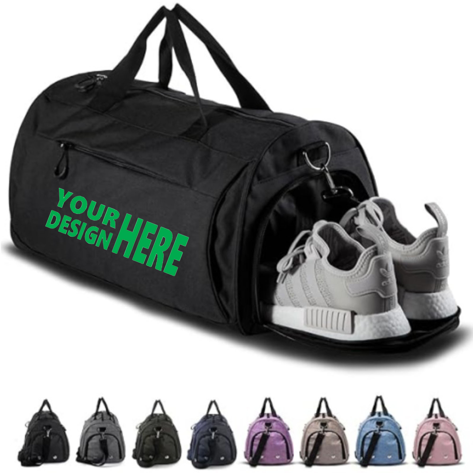 Gym bag with Shoe and Wet Compartment 2