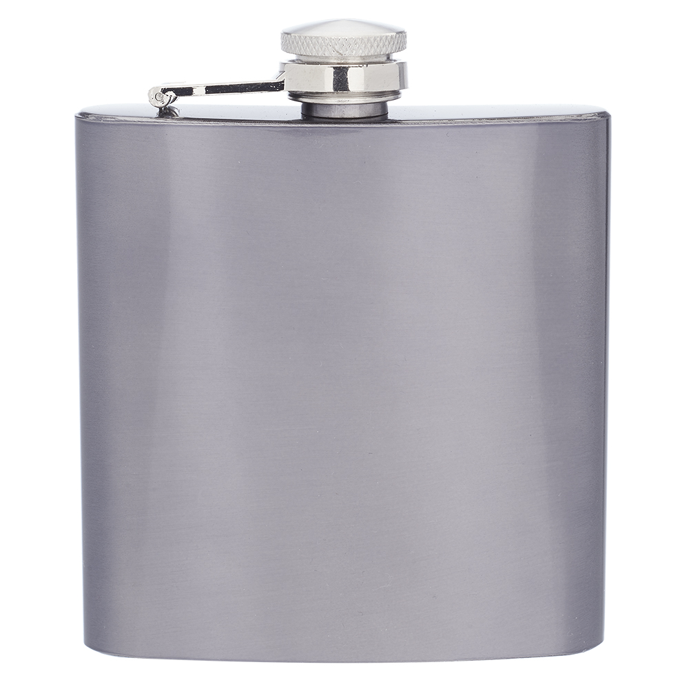 6 oz. Murano Stainless Steel Hip Flasks 10