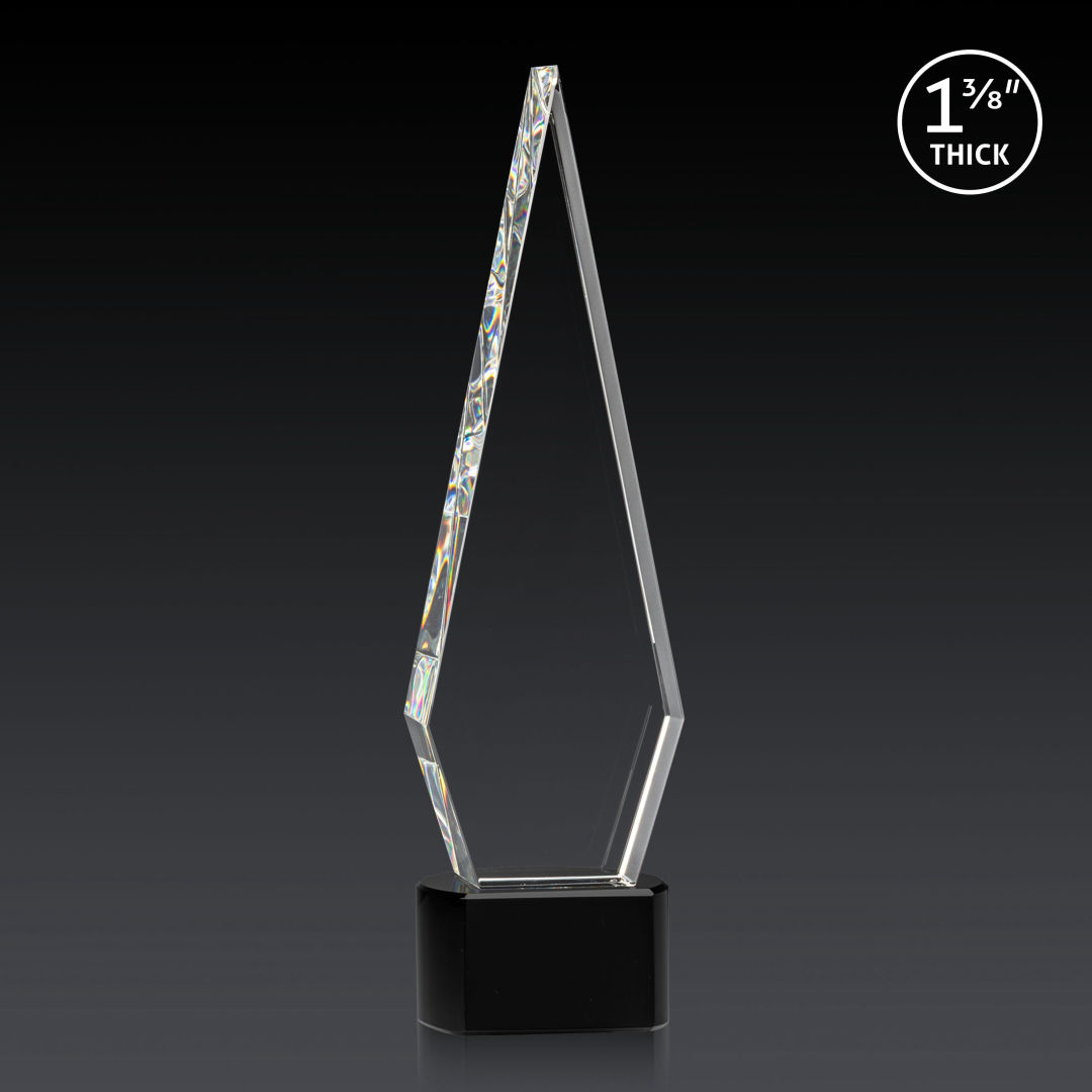 Springfield 3D Award on Paragon Base - Black 8
