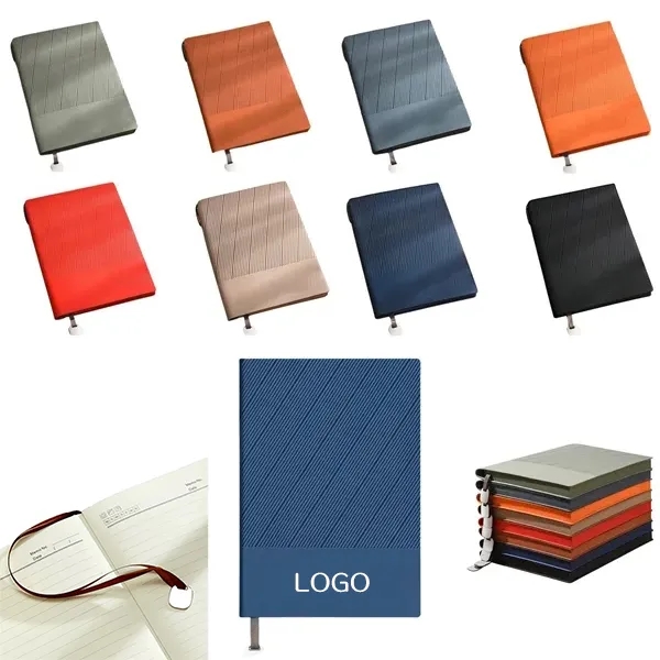 Soft Leather A5 Notebook - Premium Cover for Writing 12