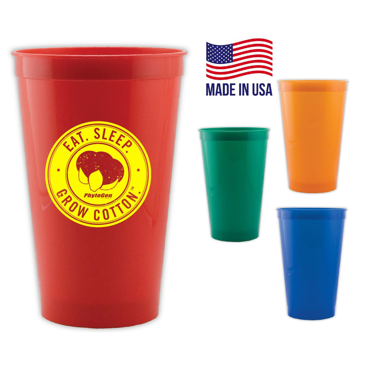 Stadium Cup USA made 22 oz 3