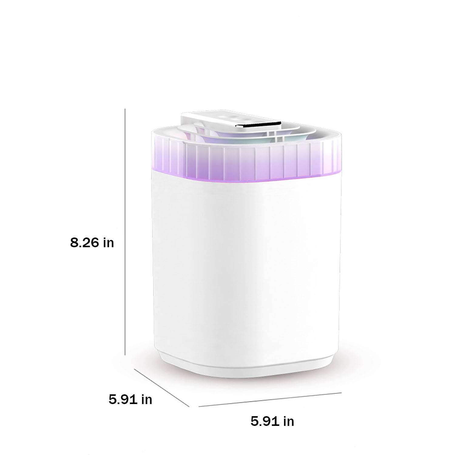 Portable Compact Adjustable Colorful LED Humidifier 6