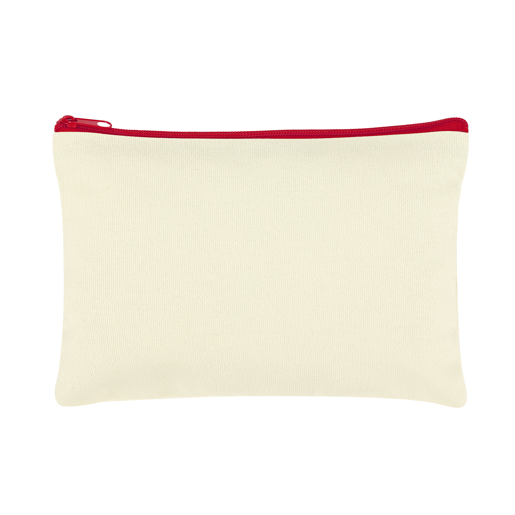 9" x 6" Cotton Canvas Zipper Pouch 30
