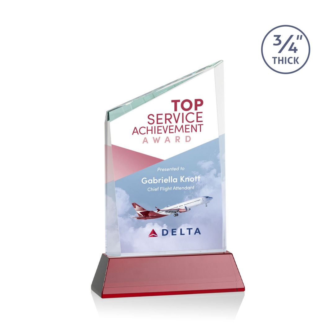 Scarsdale VividPrint™ Award on Newhaven - Red 24